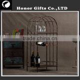 Retro Wine Bottle Holder Metal Wine Rack Decorative Vintage Wine Rack thumbnail-4