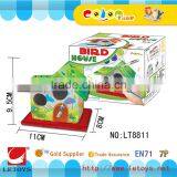 Factory DIY Painting Wooden Bird House thumbnail-1