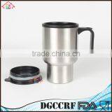NBRSC 14oz Stainless Steel Tralve Cofee Tumbler,Stainless Steel Car Travel Mug, Travel Mug With Handle thumbnail-2