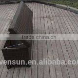 Rattan Outdoor Storage Box thumbnail-3