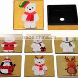 2016 Hot Sale Desktop Products MDF Cup Coaster, Cup Mat, Table Mat thumbnail-3