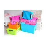 Eco-Friendly PP Plastic Storage Box, Plastic Storage Box With Lock, Storage Box 400 thumbnail-4