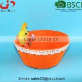 BSCI Audit Factory Unique Design Non-woven Fabric Easter Basket thumbnail-3