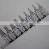 10PCS 1/4" Dr Bit Socket Set thumbnail-1