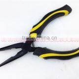 6", 7", 8" Black Combination Pliers Cutting Plier Lineman's Plier Diagonal Cutting Nippers Long Nose Plier thumbnail-5