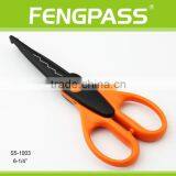 S5-1003 6.25 Inch 2Cr13 Stainless Steel Blade With Colorful Plastic Handle Kid Stationery thumbnail-1