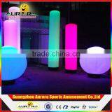 High Quality LED Inflatable Cones Column Inflatable Lighting Tower for Party Wed Decor