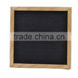 Wood Letter Board Felt Backing With Slots to Insert Letters Metal, Plastic, or Wood Frame thumbnail-2