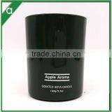 Green Tea Scented Soy Wax Candle in Coloful Glass Jar With Private Logo thumbnail-1