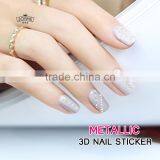 New Air Nail Shining Decorative Sticker Metallic Aluminum Nail Foil Stickers thumbnail-6