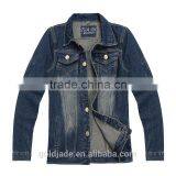 Stylish Denim Jacket Fashion Mens Dip Dyed Denim Jeans Jacket Winter thumbnail-4