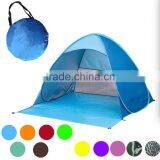 2 Person Wholesale Fiberglass Pole 190T Pop up Sun Shelter Shade Beach Tent thumbnail-2