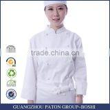 OEM Stander Collar White / Black Unisex Classic Chef Coat thumbnail-1