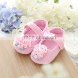 Newborn Baby Clothing Pink Gery Toddler Shoes Flowers Fashion Baby Girl Shoes thumbnail-6