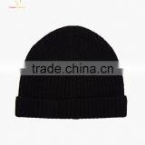 Black Color New ArrivaL Cashmere Knitted Winter Hats thumbnail-2