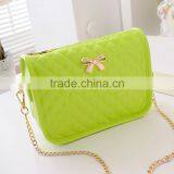 New Fashion Women Synthetic Leather Casual Bow Shoulder Bag Cross Bag Handbag thumbnail-2