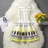 Kids Printing Dress Children Frocks Designs Baby Girl Dresses#F0096 thumbnail-1
