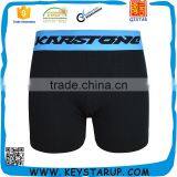 New Fashion Cotton Boxers Shorts Underpants Black Men's Lycra Underwear thumbnail-1