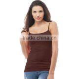 Top Fashion Wholesale Various Color New Model Plain Stringer Tank Top Women thumbnail-4
