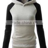 Wholesale Lady Varsity Hoodies/ Custom Woman Spring Hoody/bulk Blank Autumn Hoodies thumbnail-4