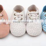 Lovely Funny Skidproof Genuine Leather Baby Oxford Shoes thumbnail-4