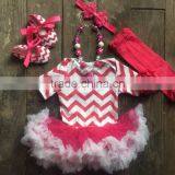 Baby Tutu Dress Romper Suits for Toddler Girl Clothes, Wholesale Kids Romper Set Baby Wear, Baby Bodysuits Cotton Bodysuit thumbnail-3