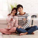 2015 Wholesale Striped Style Couple Pajamas thumbnail-3