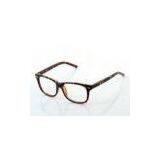 Adjusting Plastic Polycarbonate Eyeglass Frames Women , Black / Coffee Color PC Optical Frames