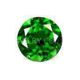 Green Round Natural Chrome Diopside Gemstone For Jewelry 1.25mm