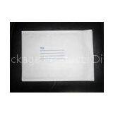 Lightweight White Kraft Bubble Mailer , Lining Envelopes With Hot Melt Adhesive Tape On The Flap thumbnail-1