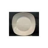 Super White Square Dessert Plate thumbnail-1