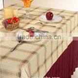 Wholesale Customized Fancy Square Ruffled Table Skirt thumbnail-6