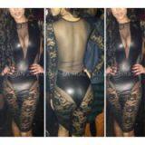 SEE THROUGH LACE DRESS