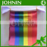 Free Design Polyester Gay Pride Custom Size Colorful Rainbow Bunting Flags thumbnail-5