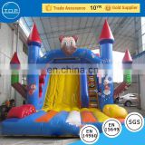 TOP inflatable slide for sale inflatable double Castle slide