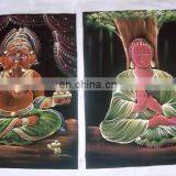 New HAND PAINTED NEW MEDIUM SIZE INDIAN GODS PRINTED WALL HANGINGS thumbnail-5