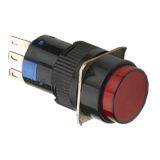 16mm SPDT DPDT 3 Pin Round Momentary Plastic Push Button Switch With Led thumbnail-2