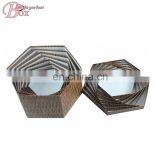 The Most Popular Hexagonal Retro Woven Bamboo Decorative Pattern Storage Box thumbnail-2
