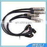 WL14-0042 Spark Plug Wire Set Ignition Lead Cable Kit for VW Santana 2000 GSI