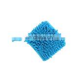 16 x 16 cm Microfiber Chenille Square Hanging Hand Towels