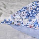 Printed Chinese Brake Herb 100%polyester Microfiber Fabric Quilted Bedspread Bedding Set thumbnail-7