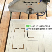 5 Axis Cnc Bridge Saw Polishing Milling Bridge Saw Cutter Machine GQ-3220D Granite Slab Bridge Saw Stone Machinery thumbnail-4