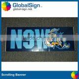 Manufacturer Fans Hand Scroll Banner