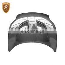 Black Sails Style Carbon Car Engine Cover Vents Hood Bonnet For Ferrari 458 thumbnail-3