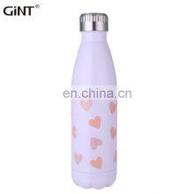 Double Wall Water Bottle Portable Modern Camping Outdoor Sample Stainless Steel Custom Logo Drinking Bottle Tumbler thumbnail-5