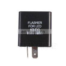 DC 12V Moto LED Turn Signal Flasher Relay Three Gear Frequency Motorcycle Adjustable Speed Flash Relay Accessaries CF13 thumbnail-3