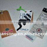 Logo Paper Hand Tag Folded Paper Tags