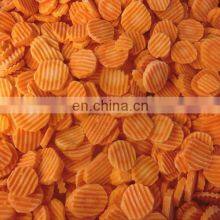 BRC A Approved High Quality Crincle Cut Straight Cut Mixed Vegetable IQF Frozen Slices Carrot From Sinocharm thumbnail-3
