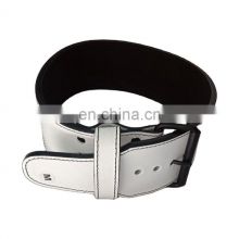 Gym Training Lifting Black 10mm Weight Power Lifting Leather Lever Pro Belt