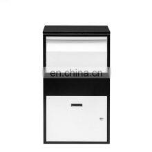 Наружная умная безопасная коробка для приема посылок, писем и почты из нержавеющей стали для жилых домов